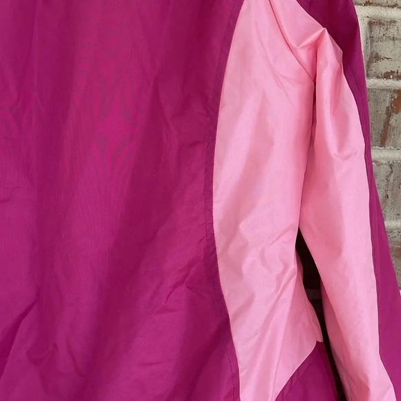 HB Sport Pink ColorBlock Fleece Lined Windbreaker - Picture 15 of 15